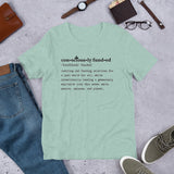 Consciously Funded Definition Short-Sleeve Unisex T-Shirt