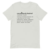 Consciously Funded Definition Short-Sleeve Unisex T-Shirt