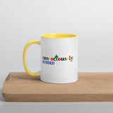 Consciously Funded Color Logo Mug with Color Inside