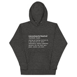 Consciously Funded Definition Unisex Hoodie