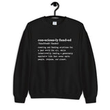 Consciously Funded Definition Unisex Sweatshirt