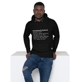 Consciously Funded Definition Unisex Hoodie