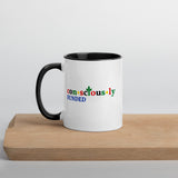 Consciously Funded Color Logo Mug with Color Inside