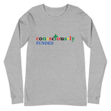 Consciously Funded Color Logo Unisex Long Sleeve Tee