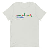 Consciously Funded Color Logo Short-Sleeve Unisex T-Shirt