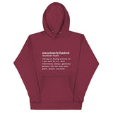 Consciously Funded Definition Unisex Hoodie