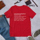 Consciously Funded Definition Short-Sleeve Unisex T-Shirt