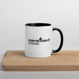 Consciously Funded Mug with Color Inside