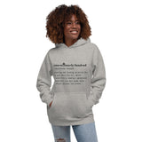 Consciously Funded Definition Unisex Hoodie