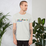 Consciously Funded Color Logo Short-Sleeve Unisex T-Shirt