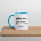 Consciously Funded Definition Mug with Color Inside