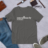 Consciously Funded Short-Sleeve Unisex T-Shirt