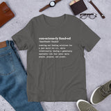 Consciously Funded Definition Short-Sleeve Unisex T-Shirt